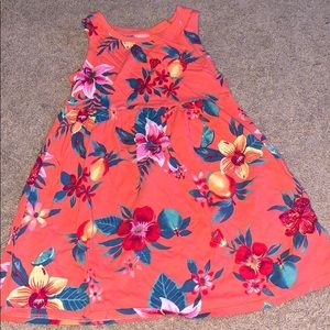Old Navy Tropical Dress 4T